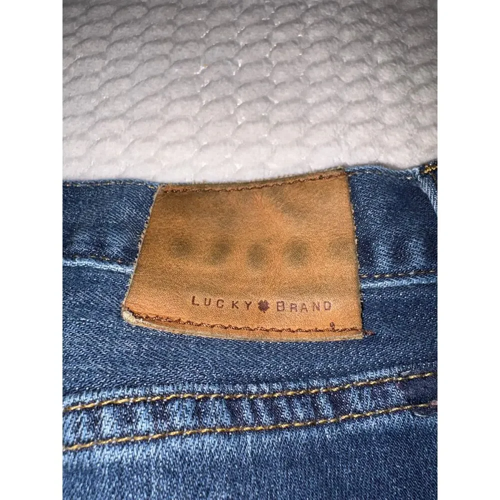 Vintage lucky jeans men’s relaxed straight cut dark blue 34x32 jeans